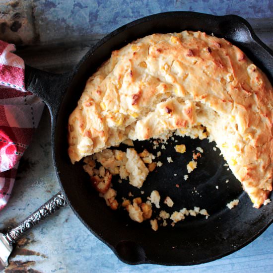 Cast Iron Skillet Buttermilk Cornbread
