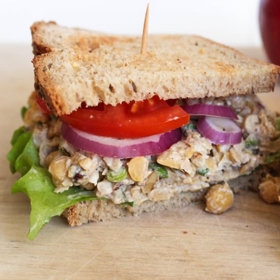 Chickpea Walnut Sandwich