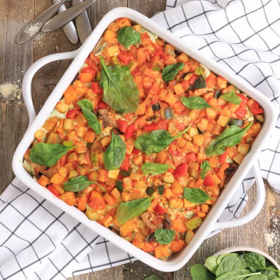 Vegan Summer Veggie Lasagna