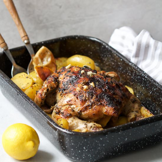 Oven Lemon Chicken