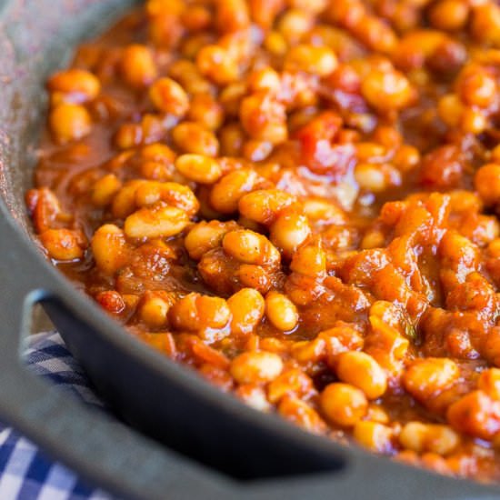 Stove-Top BBQ Baked Beans