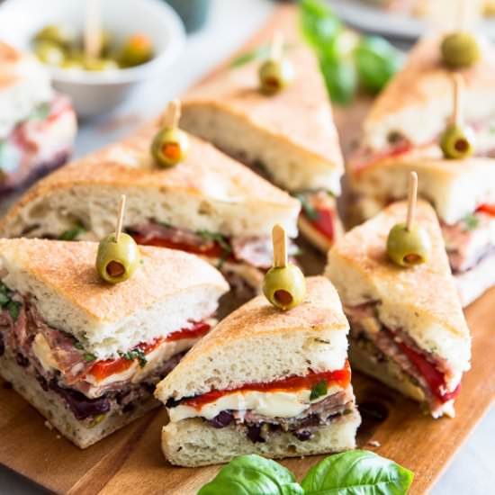 Tapenade Salami Sandwich