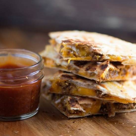 Meatloaf Quesadillas