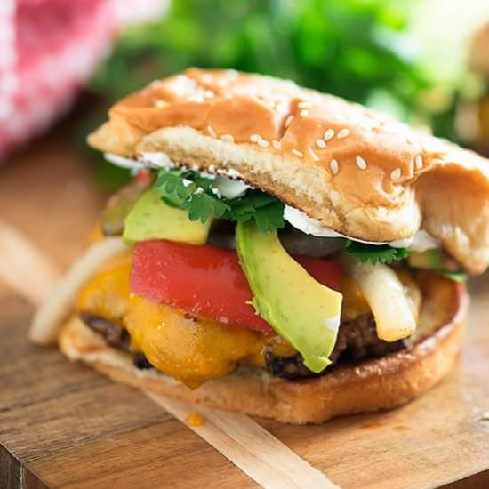 Fajita Burgers