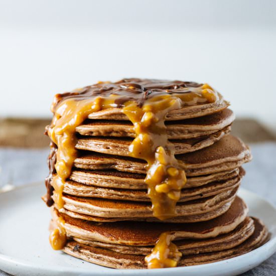 Mocha Protein Pancakes