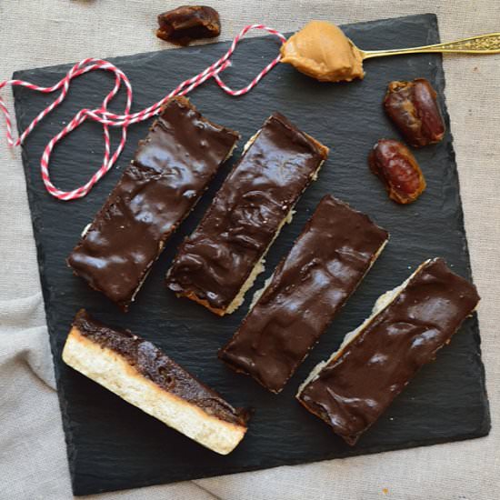 Healthy Snickers Bars (sugar free)