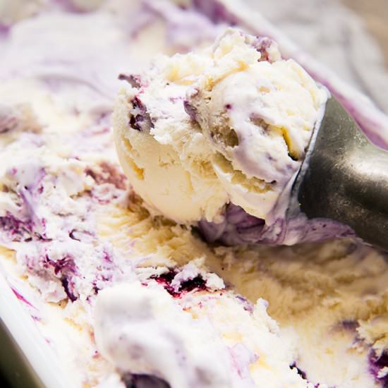 Blueberry Pie Ice Cream