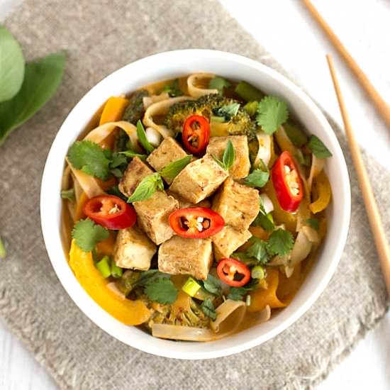 Spicy Veggie Laksa