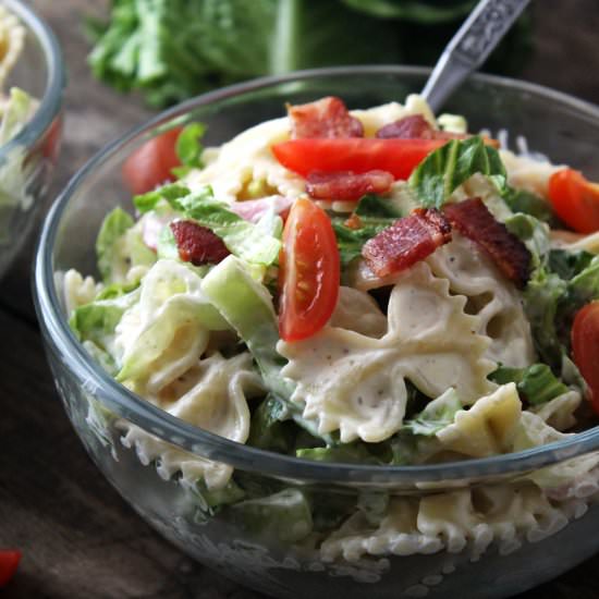 Creamy BLT Pasta Salad