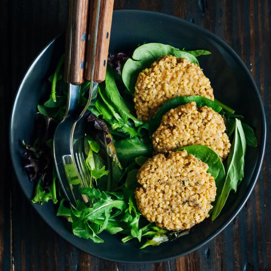 Millet Fritters