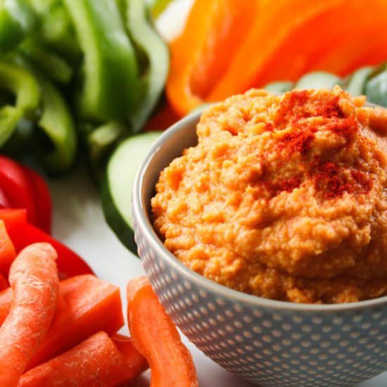 Spicy Sweet Potato Hummus