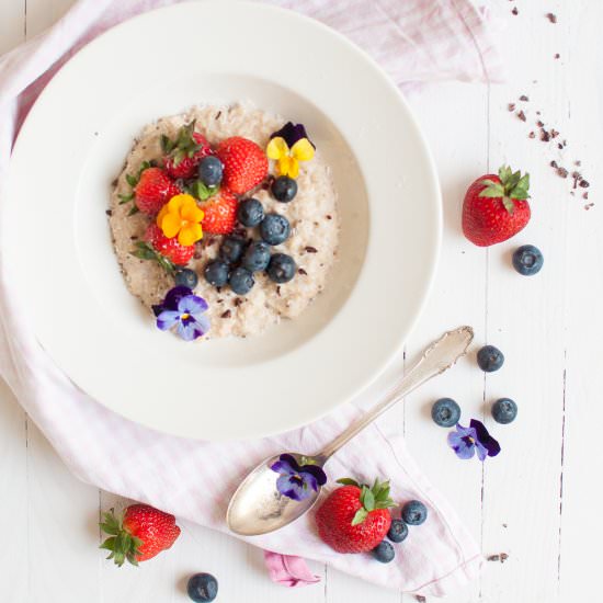 Coconut Vanilla Oats