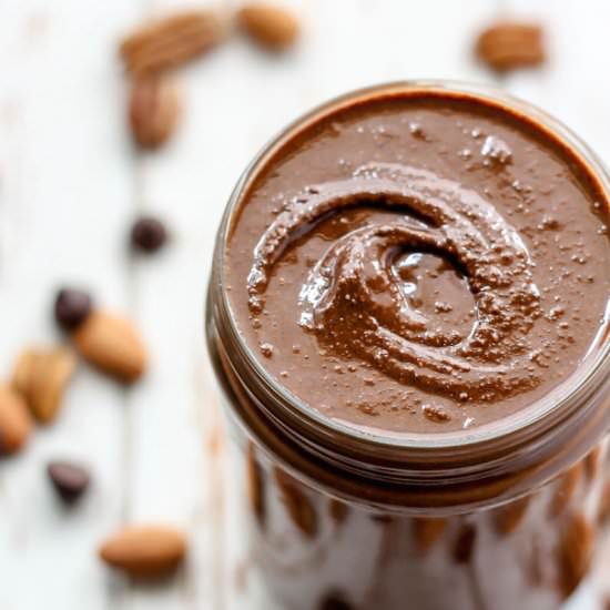 Chocolate Almond Pecan Butter