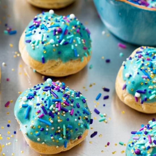 Confetti Cream Puffs