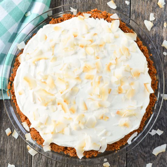 Coconut Pudding Cheesecake