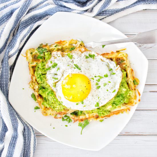 Savory Potato Waffles