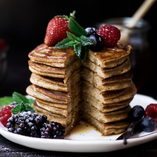 4 Ingredient Paleo Pancakes