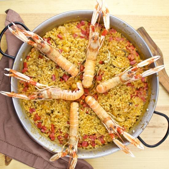 Seafood Paella