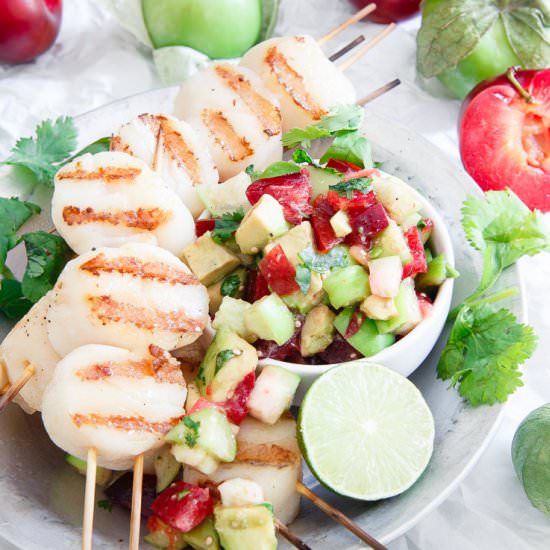 Grilled Scallops