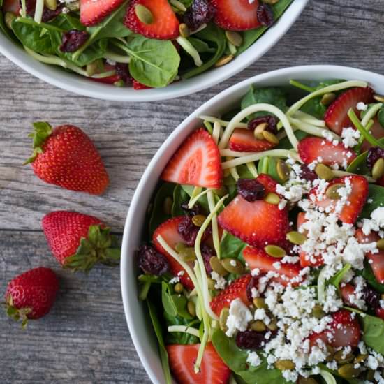 Strawberry Pepita Salad