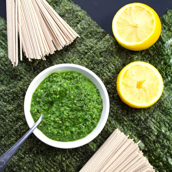 Homemade Nori Pesto