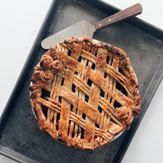 Berry Balsamic Pie