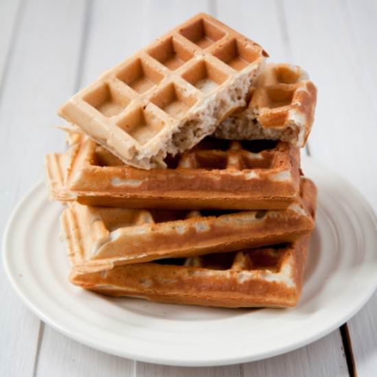 Buckwheat Flour Morning Waffles
