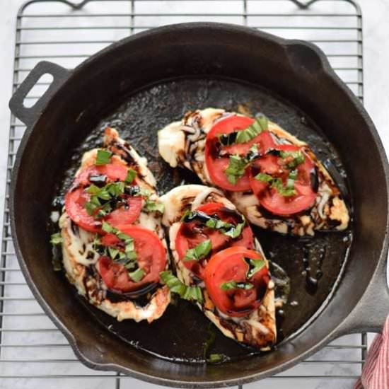 Five Ingredient Caprese Chicken