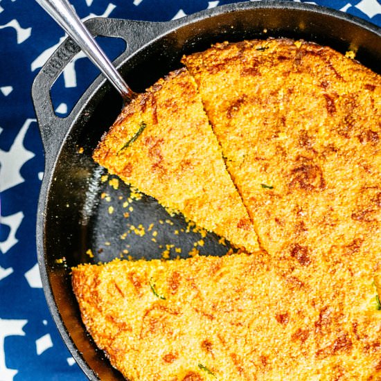 Jalapeno Cheddar Cornbread