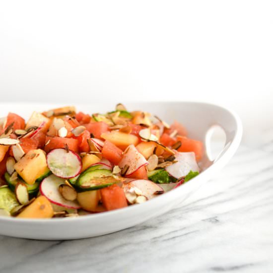 Melon & Cucumber Salad