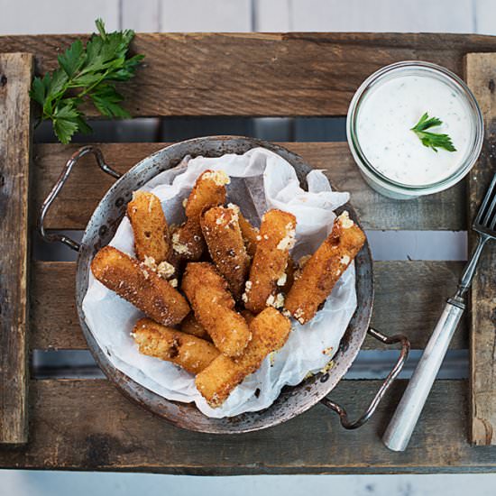 Fried Cheese Sticks