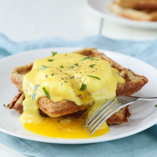 Cheesy Grain-Free Waffles
