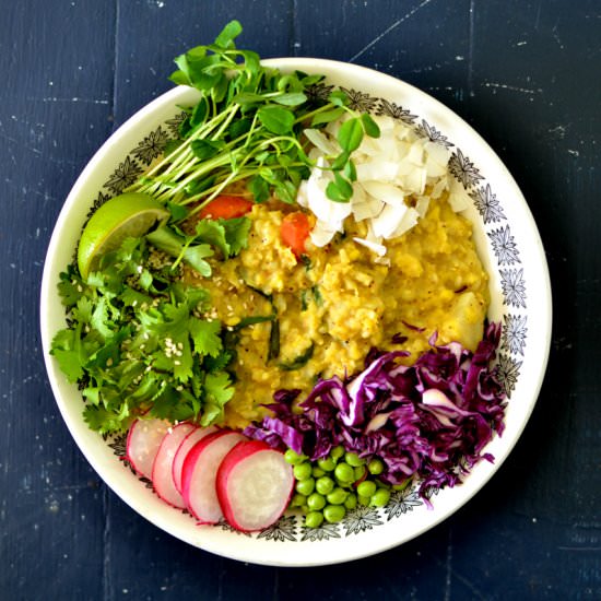 Early Summer Kitchari Bowl