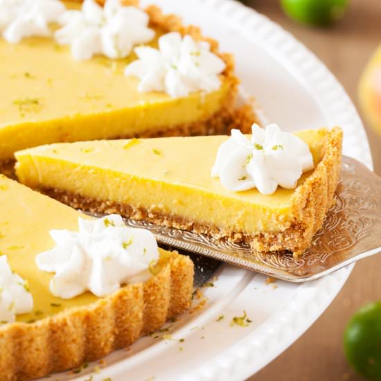 Mango Key Lime Tart