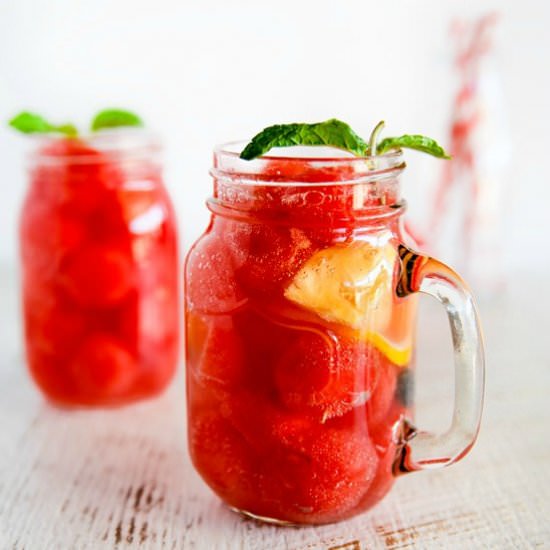 Korean Watermelon Punch