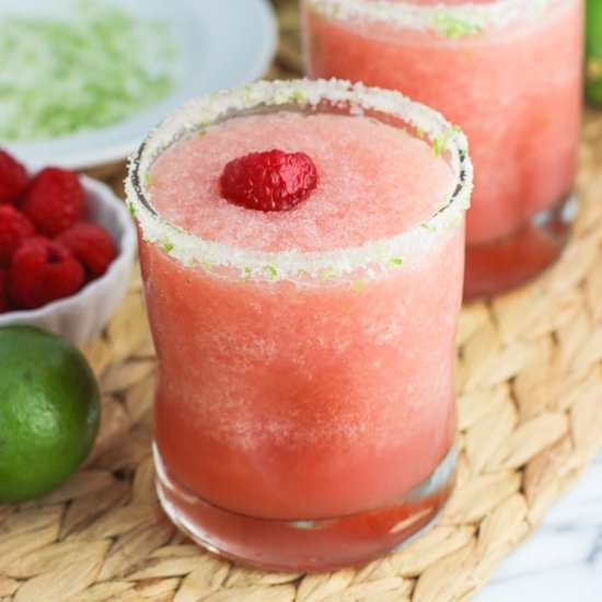 Raspberry Frozen Margaritas