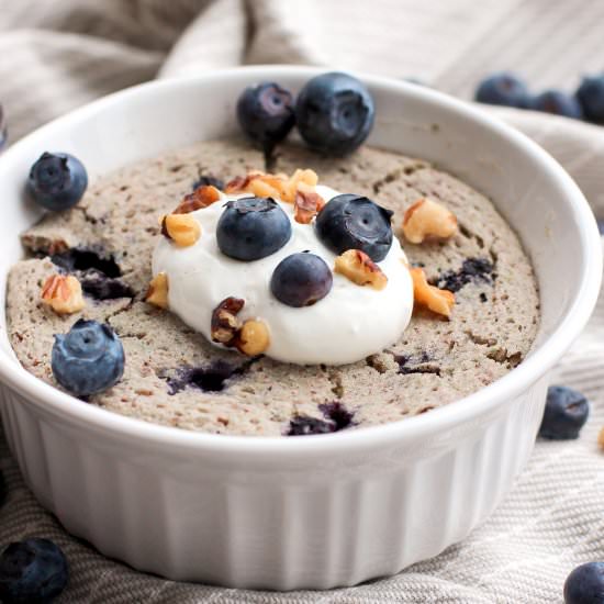 Healthy Instant Blueberry Muffin