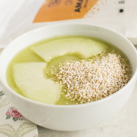 Popped Amaranth Smoothie Bowl