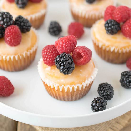 Summer fruit muffins