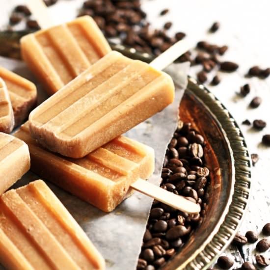 Cold Brew Coffee Popsicles