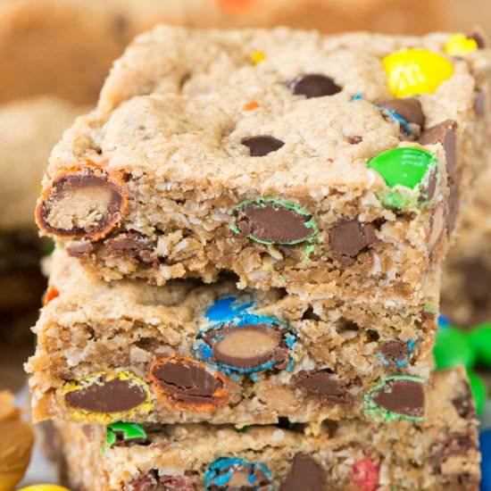 Monster Cookie Bars