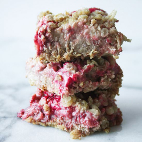 Strawberry Crumble Bars