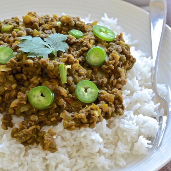 Keema Lentils