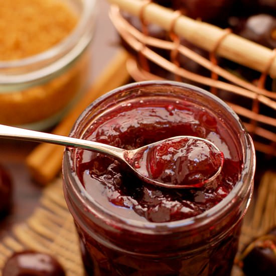 Cherry Jam with Cinnamon