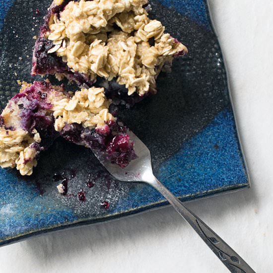 Vegan Blueberry Buckle