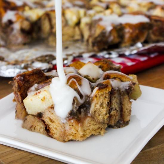 Cinnamon Roll Bread Pudding