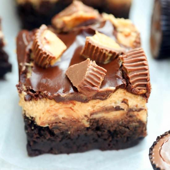 Reese’s Peanut Butter Brownies