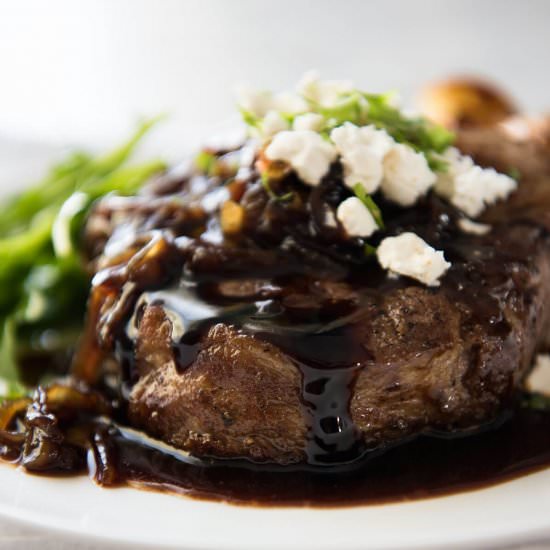 BALSAMIC PORK CHOPS