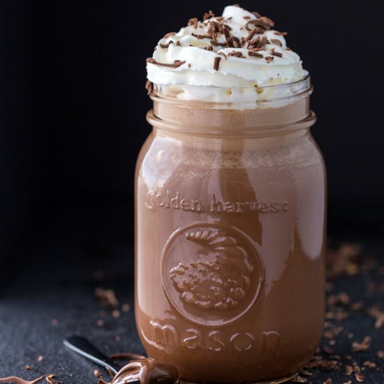 Nutella Coffee Milkshake