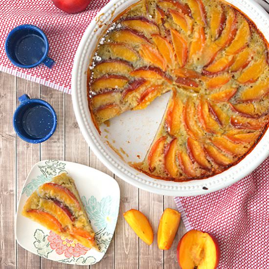 Nectarine Clafoutis